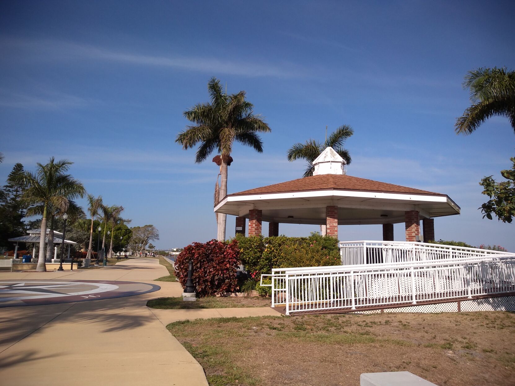 Gazebo on the Harborwalk in Punta Gorda